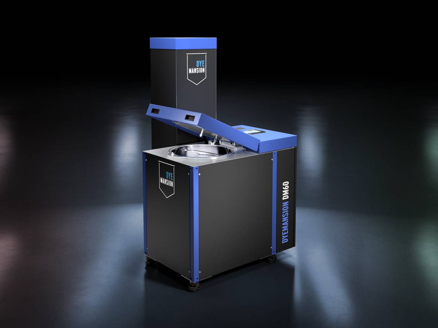 DyeMansion DM60 je automatické zařízení pro barvení dílů vyrobených 3D tiskem